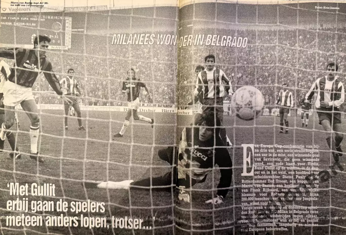 4 журнала Voetbal nr.46,48,49,50 -1988 1