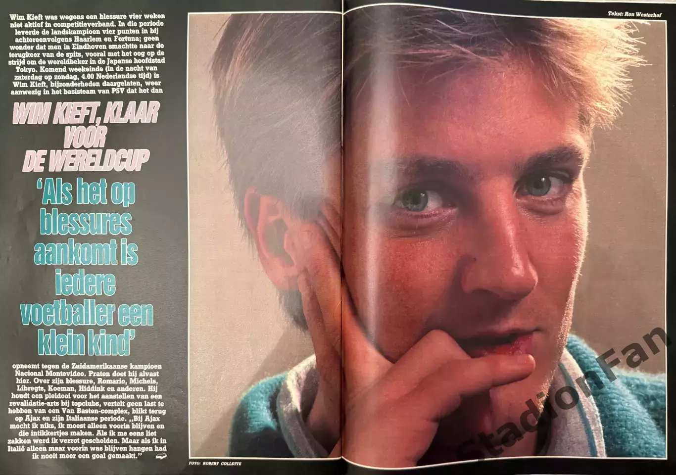 4 журнала Voetbal nr.46,48,49,50 -1988 5