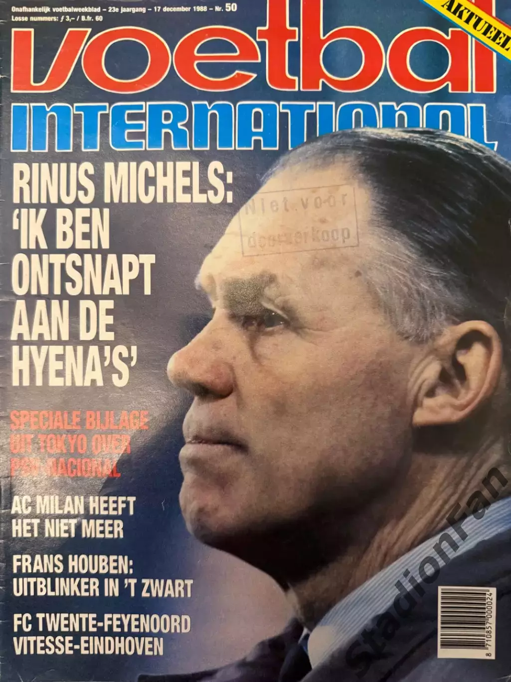 4 журнала Voetbal nr.46,48,49,50 -1988 6