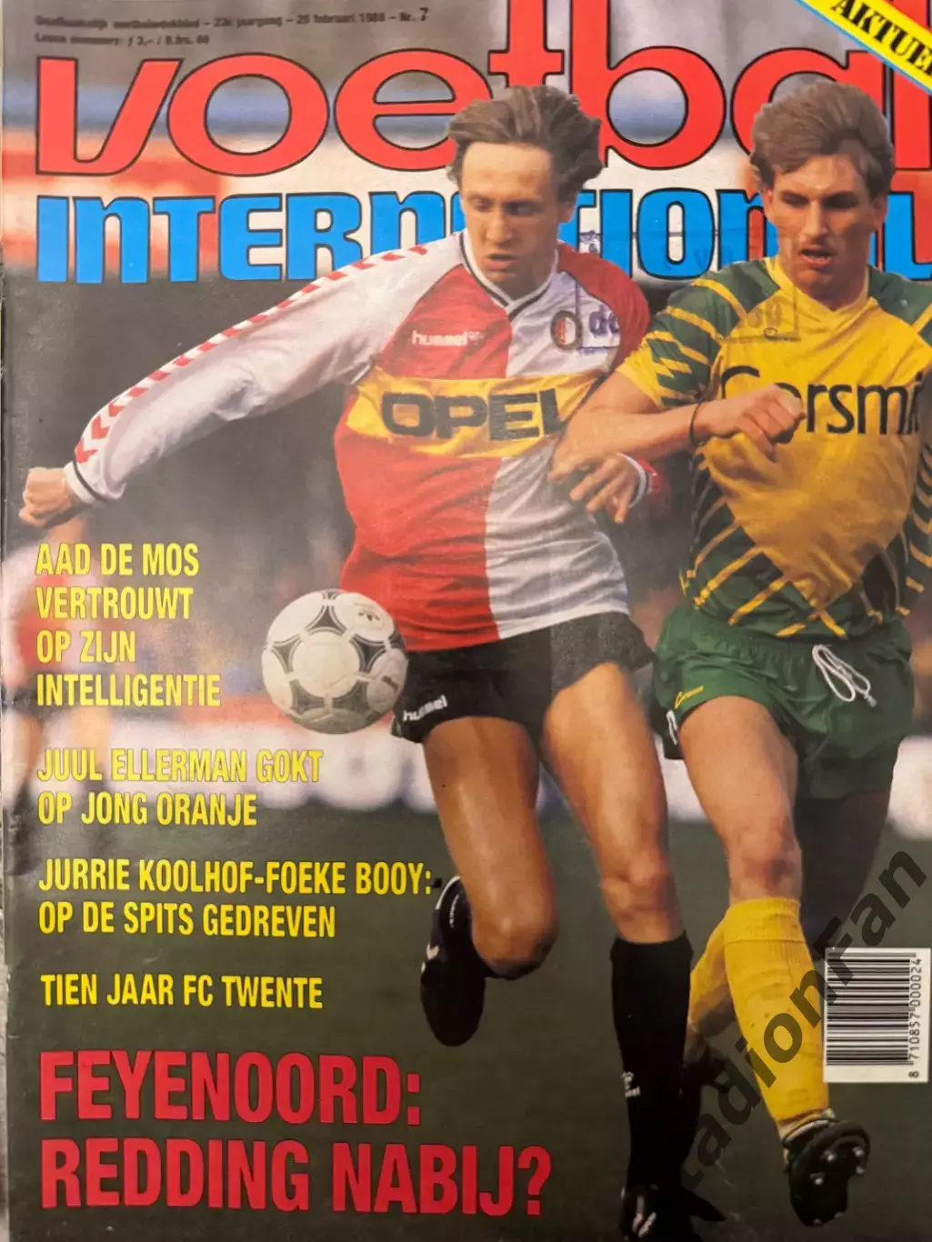 8 журналов Voetbal nr.5,7,8,9,10,13,15,16 -1988 1