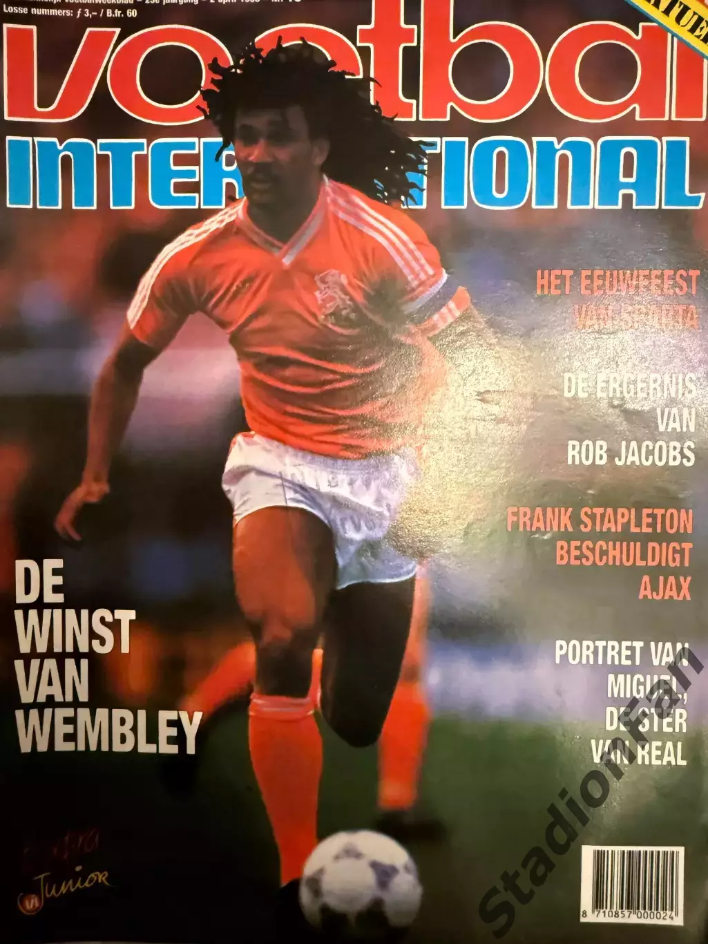 8 журналов Voetbal nr.5,7,8,9,10,13,15,16 -1988 5