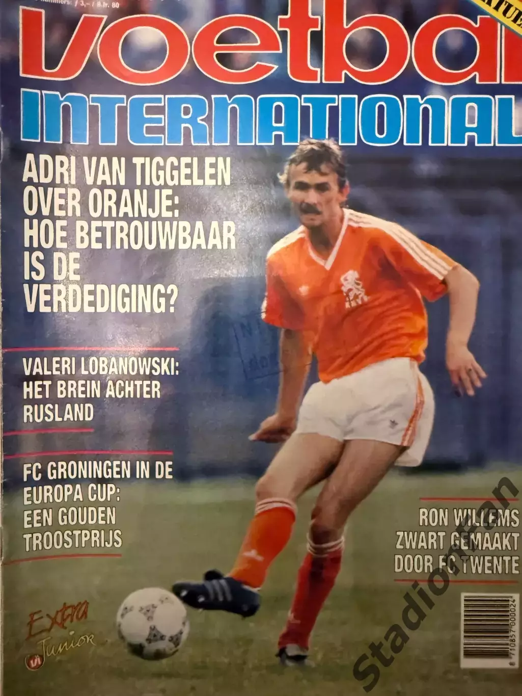 8 журналов Voetbal nr.17,18,20,22,29,32,33,43 -1988 3