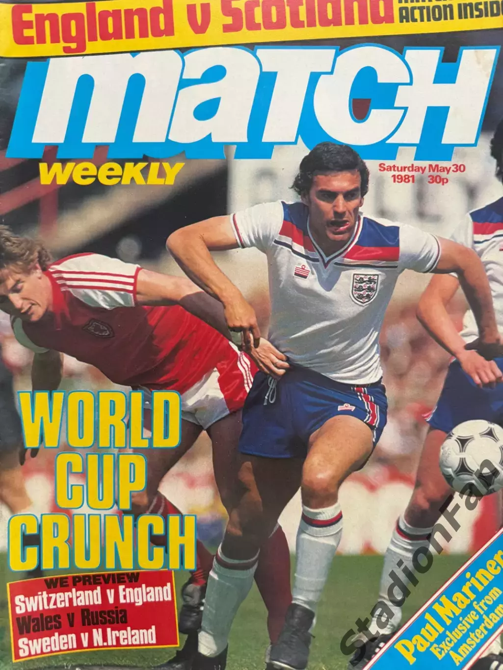 Журнал MATCH - 1981,May 30