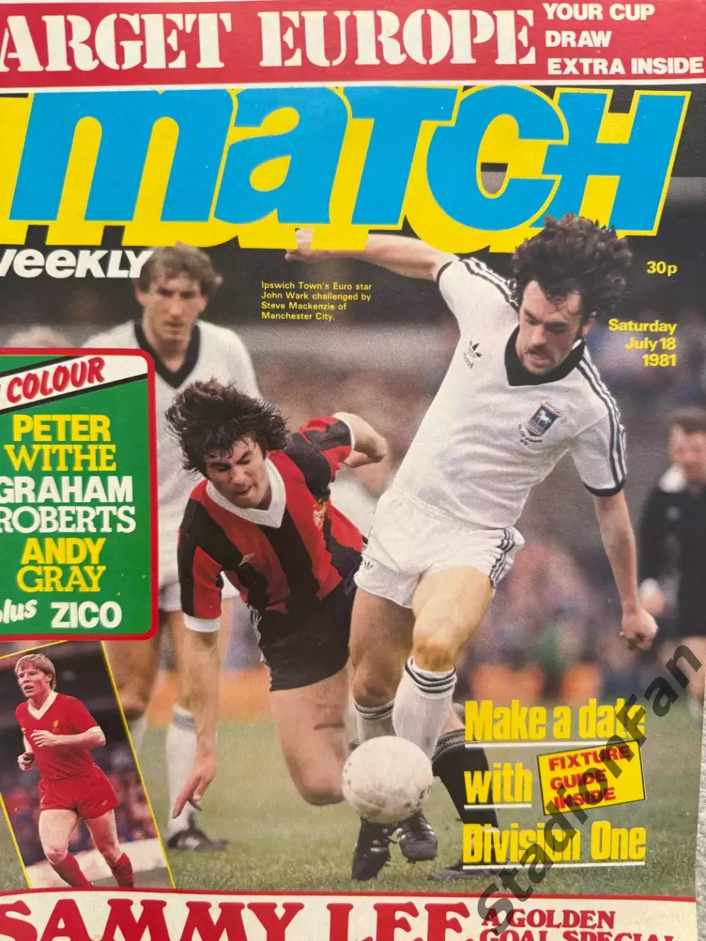 Журнал MATCH - 1981,July 18