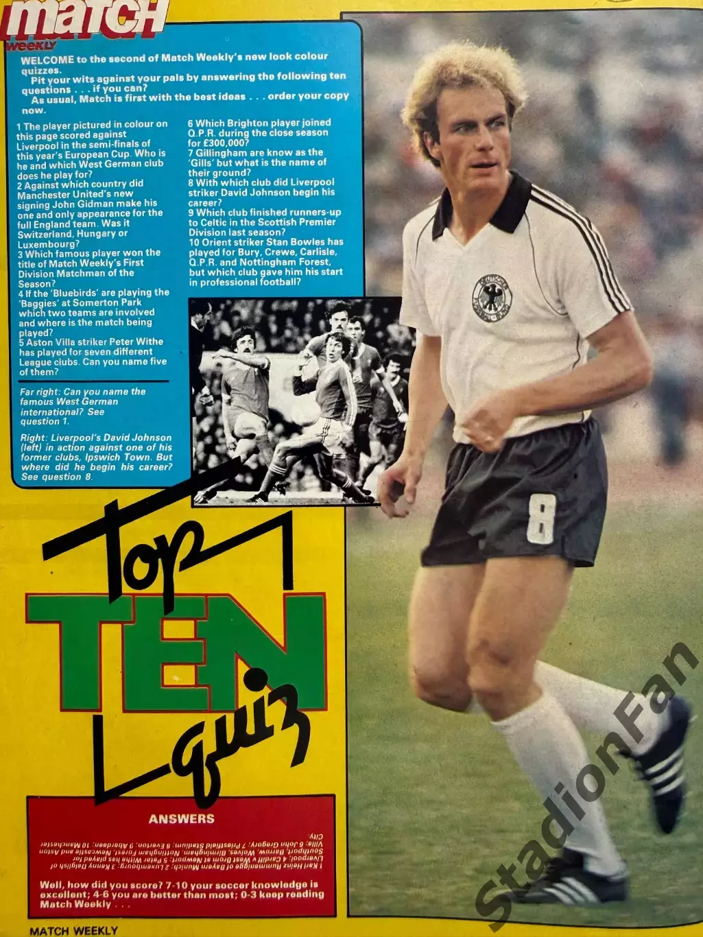Журнал MATCH - 1981,August 8 7