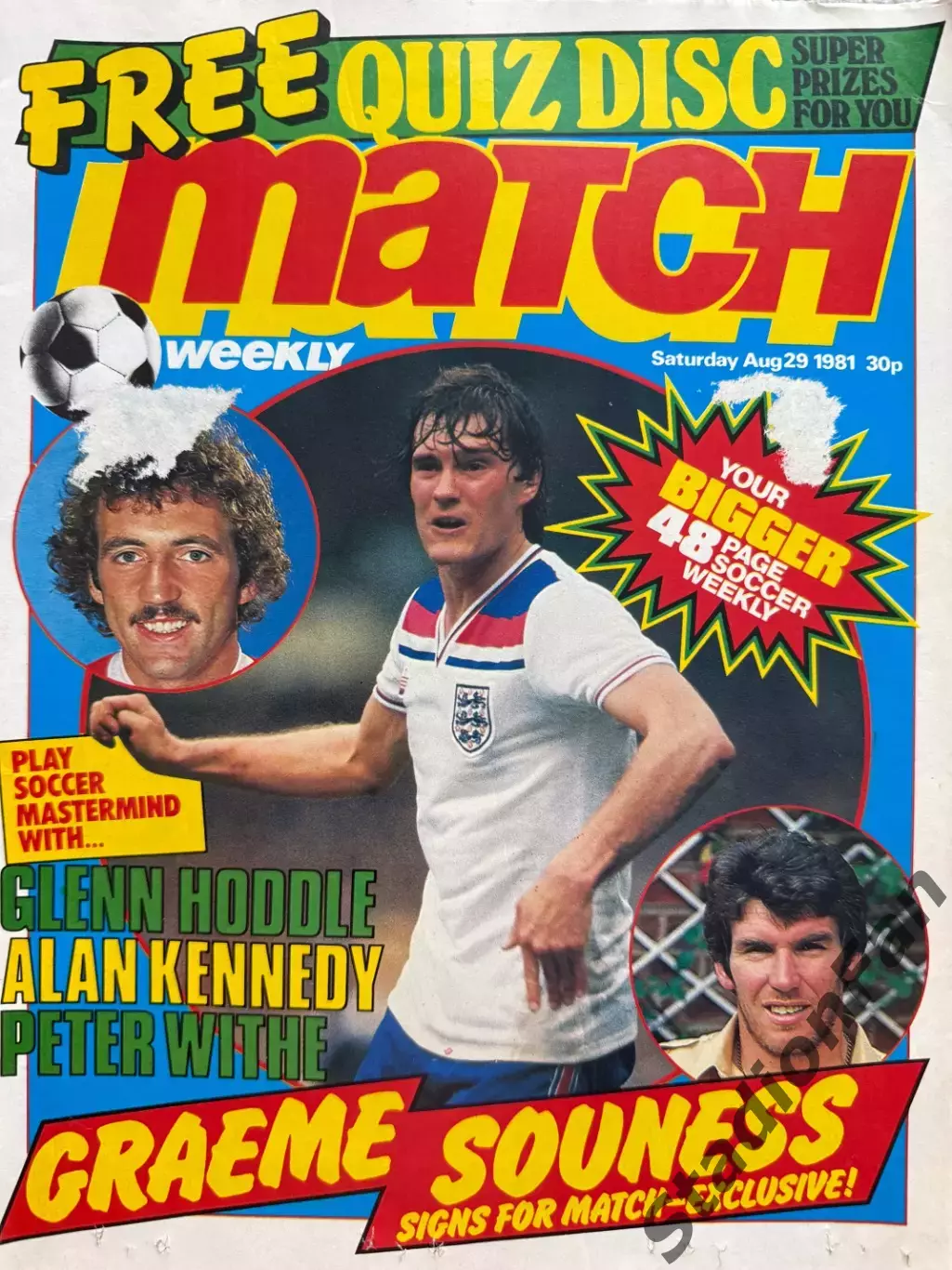 Журнал MATCH - 1981,August 29