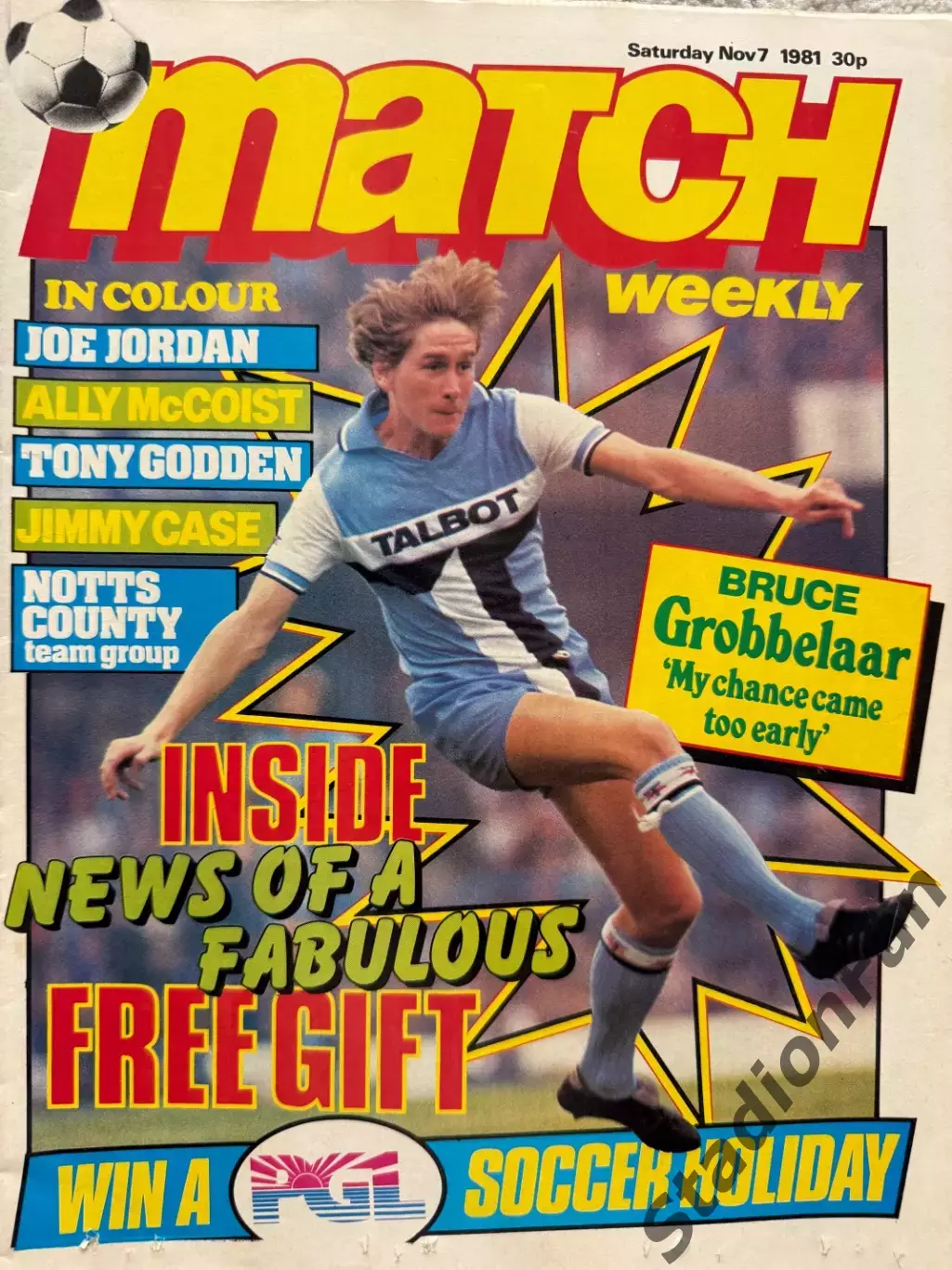 Журнал MATCH - 1981,November 7