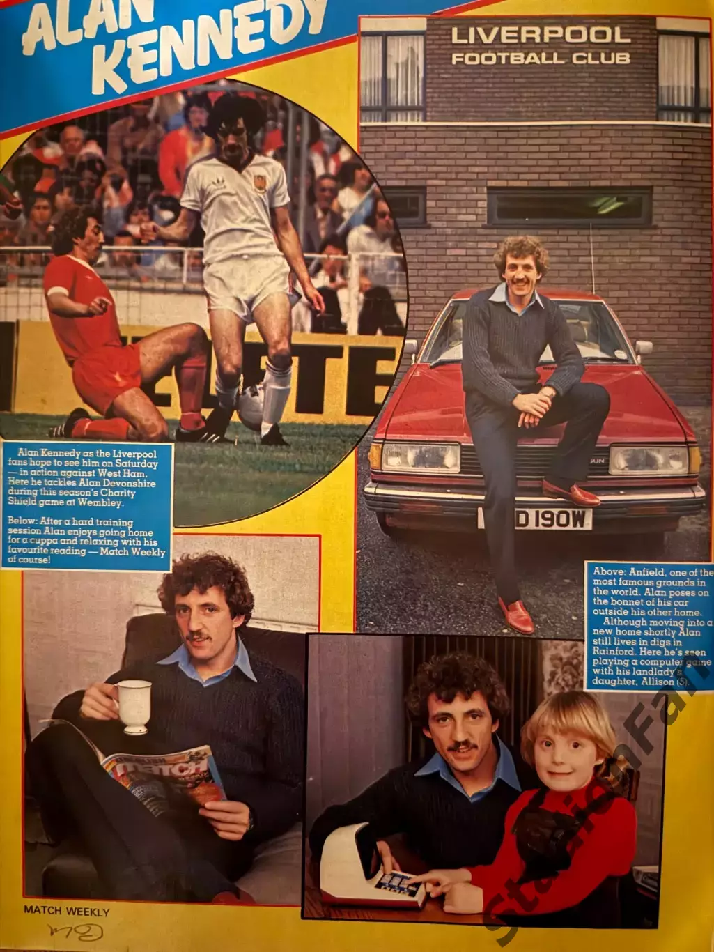 4 Журнала MATCH - 1981 3