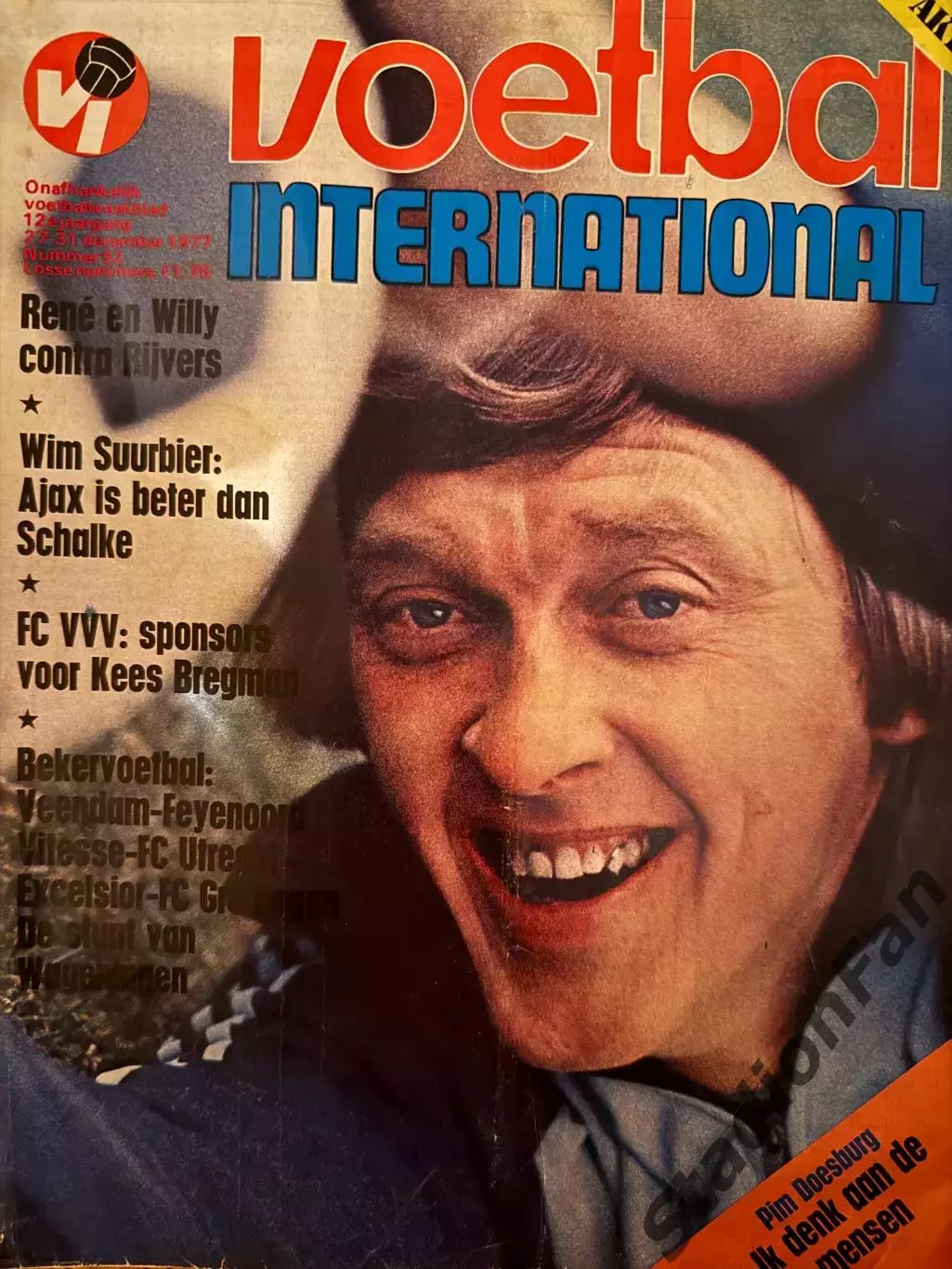 8 журналов Voetbal nr.37,39,40,41,43,45,47,52-1977 7