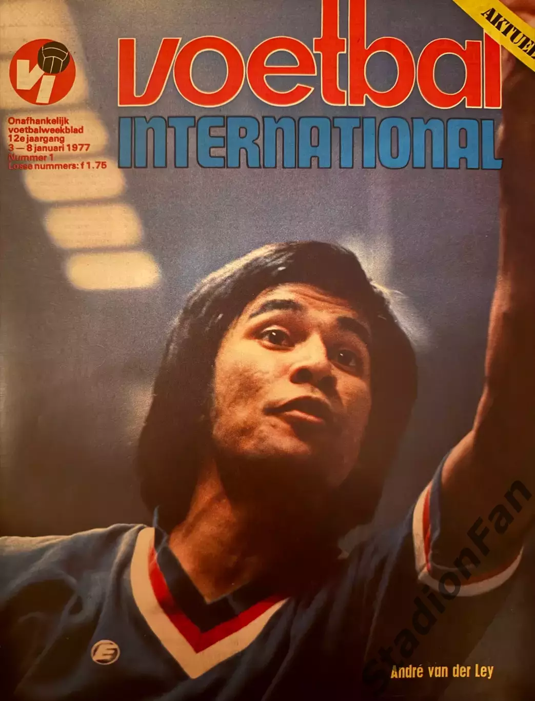 4 журнала Voetbal nr.1,2,3,7 - 1977