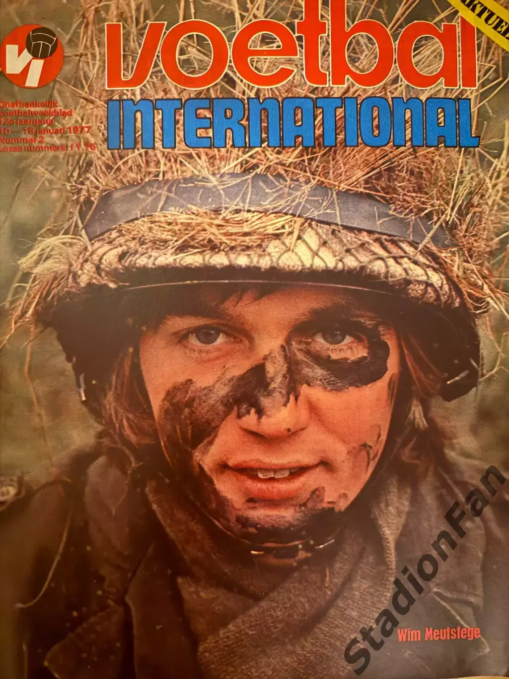 4 журнала Voetbal nr.1,2,3,7 - 1977 2