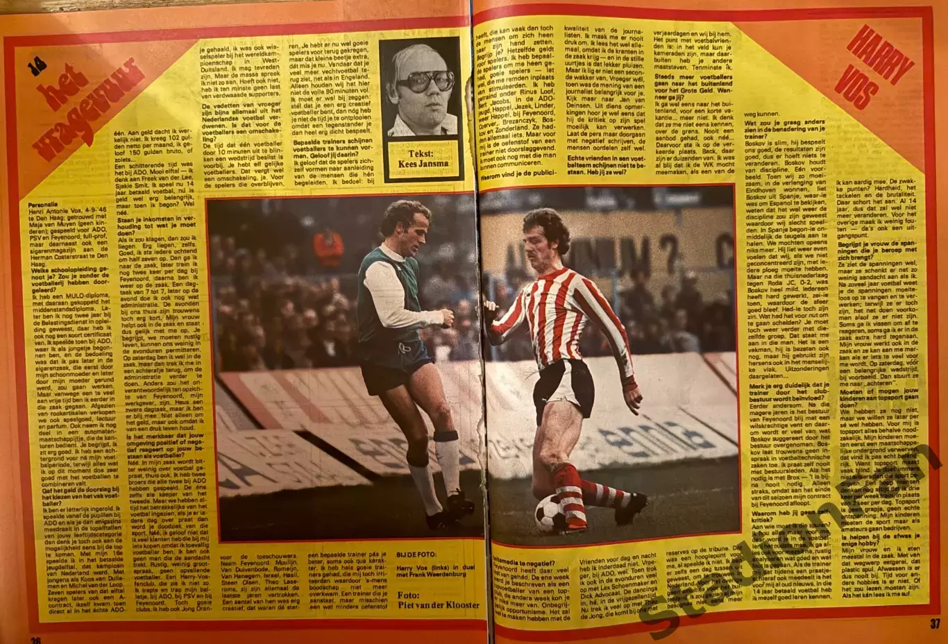 4 журнала Voetbal nr.1,2,3,7 - 1977 3