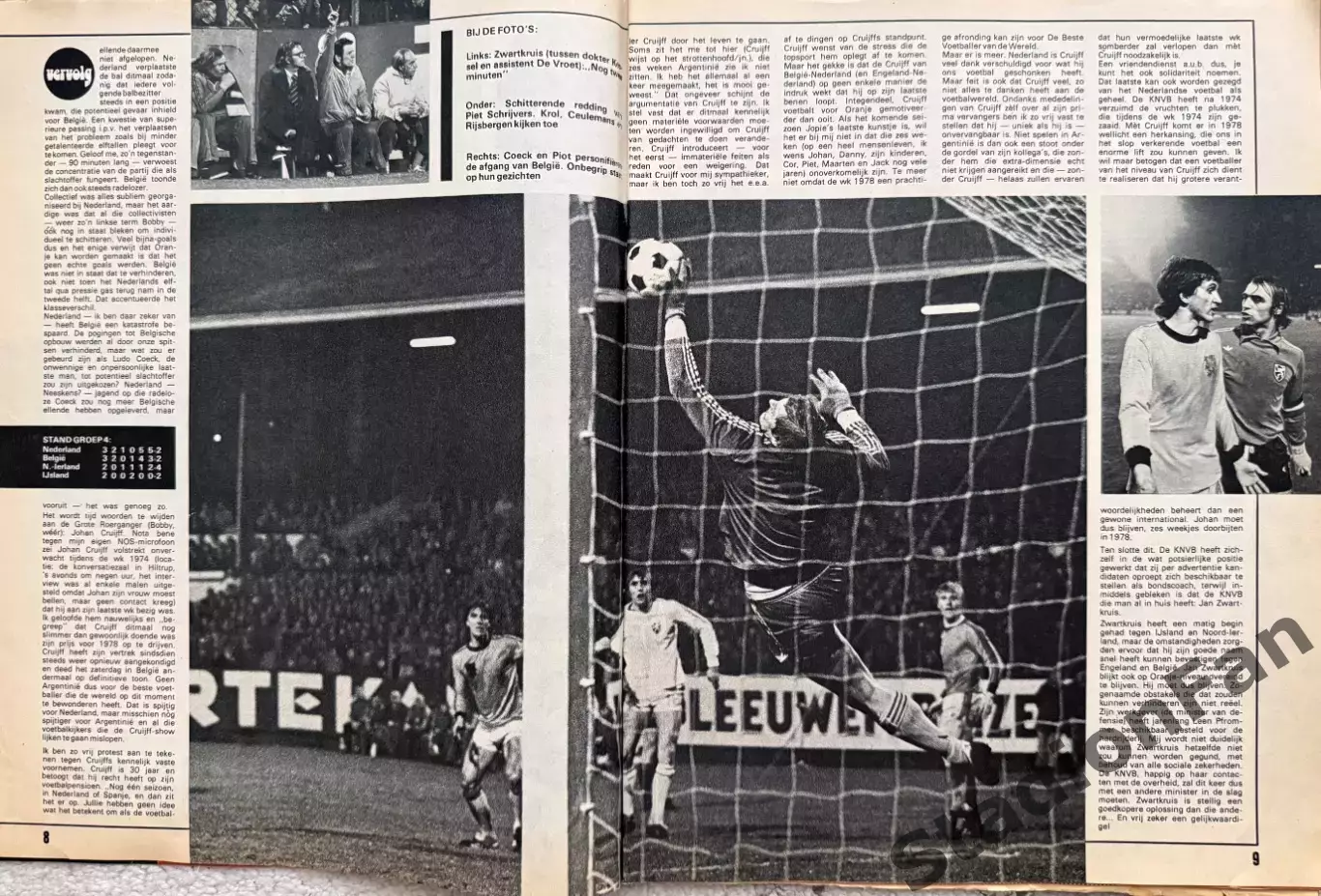 2 журнала Voetbal nr.13,15 - 1977 1