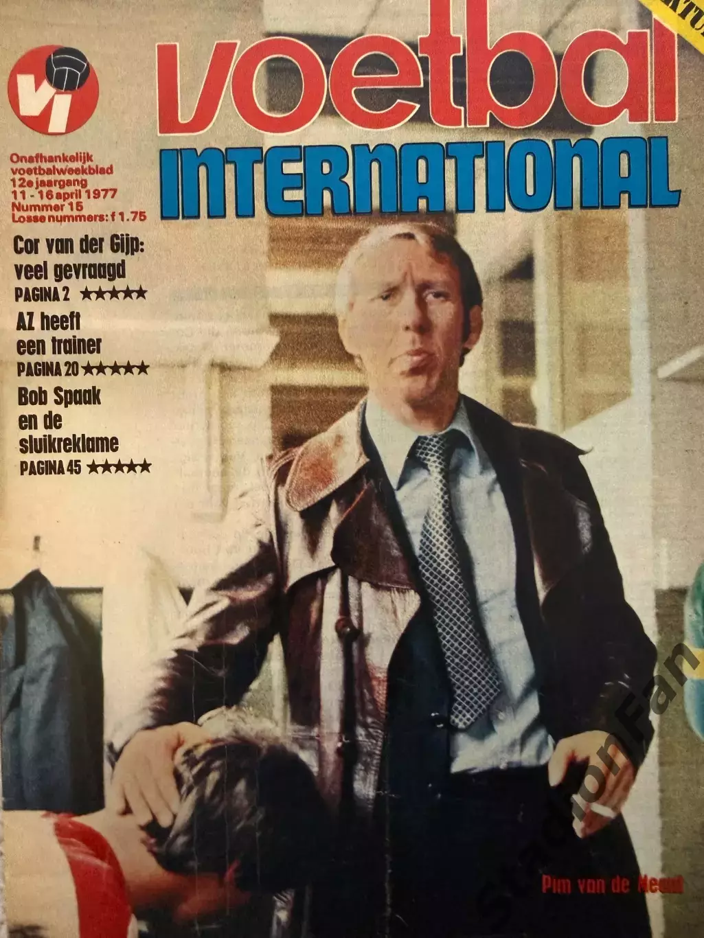 2 журнала Voetbal nr.13,15 - 1977 5