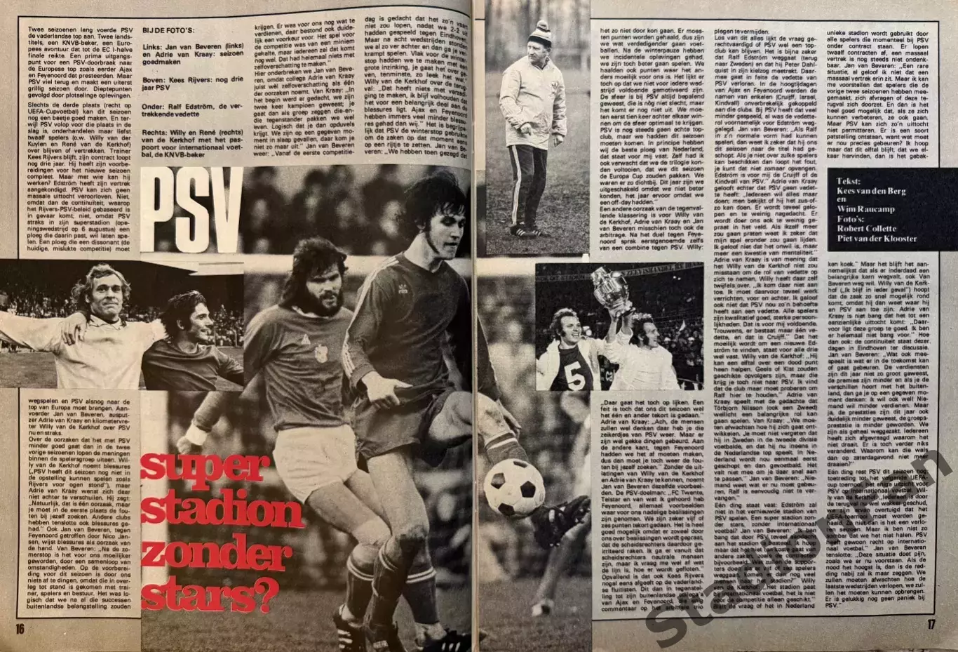 2 журнала Voetbal nr.13,15 - 1977 6