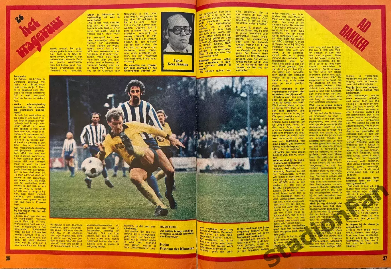 2 журнала Voetbal nr.13,15 - 1977 7