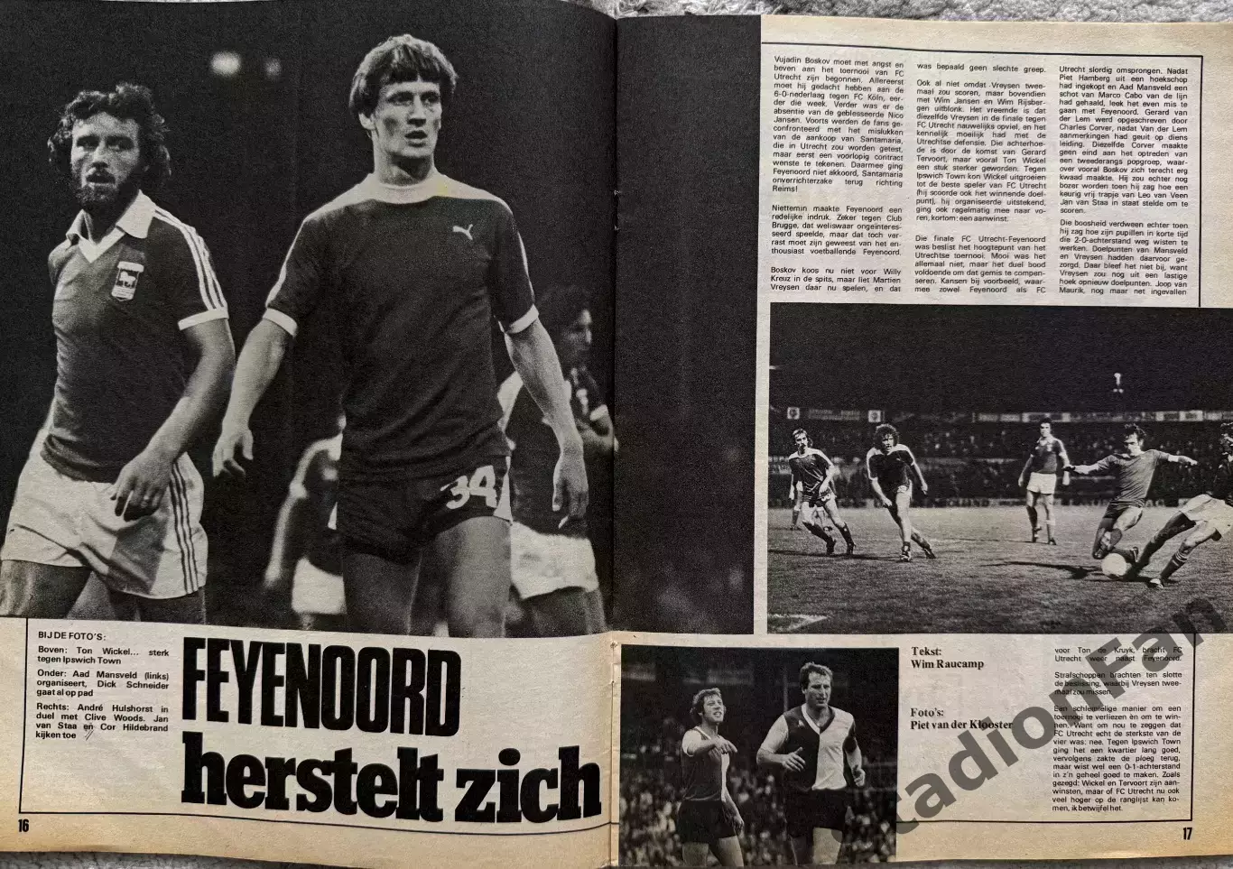 2 журнала Voetbal nr.20,31 - 1977 6