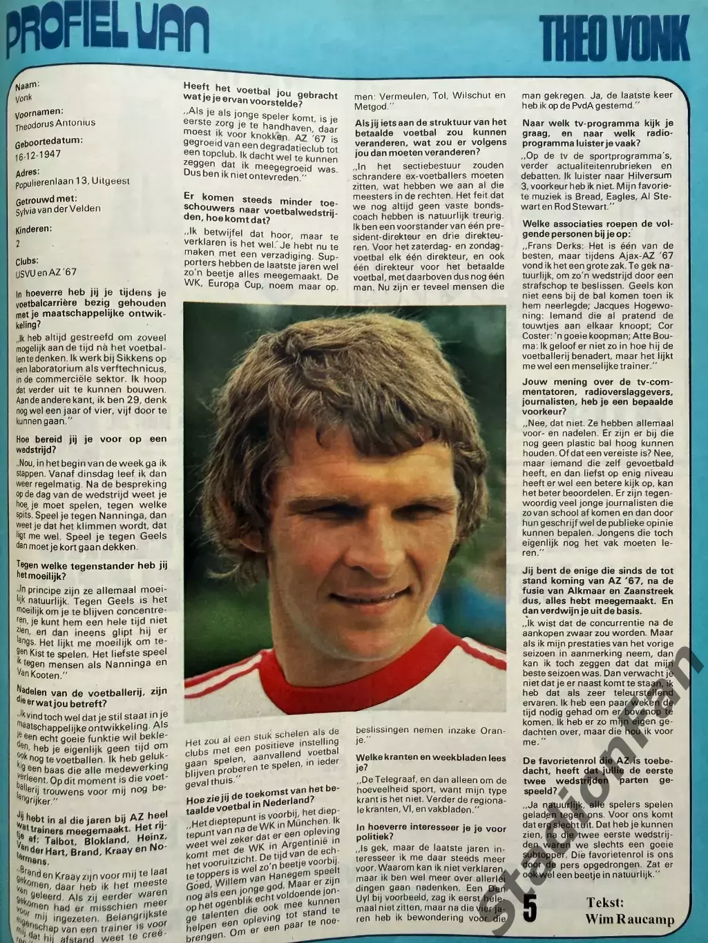 2 журнала Voetbal nr.35,36 - 1977 2