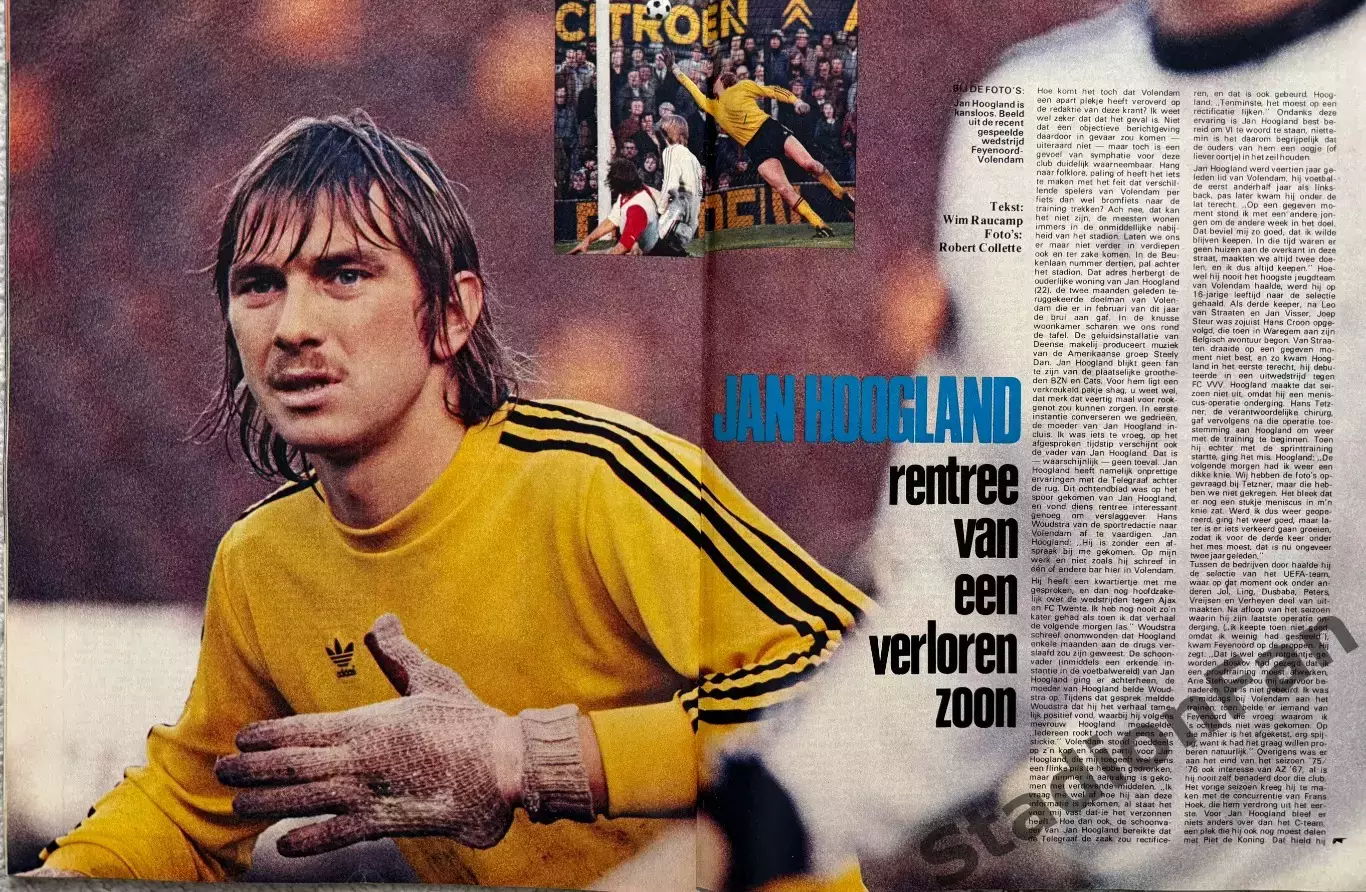 2 журнала Voetbal nr.34,49 - 1977 2