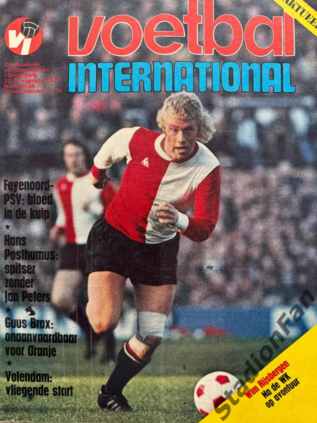2 журнала Voetbal nr.34,49 - 1977 4