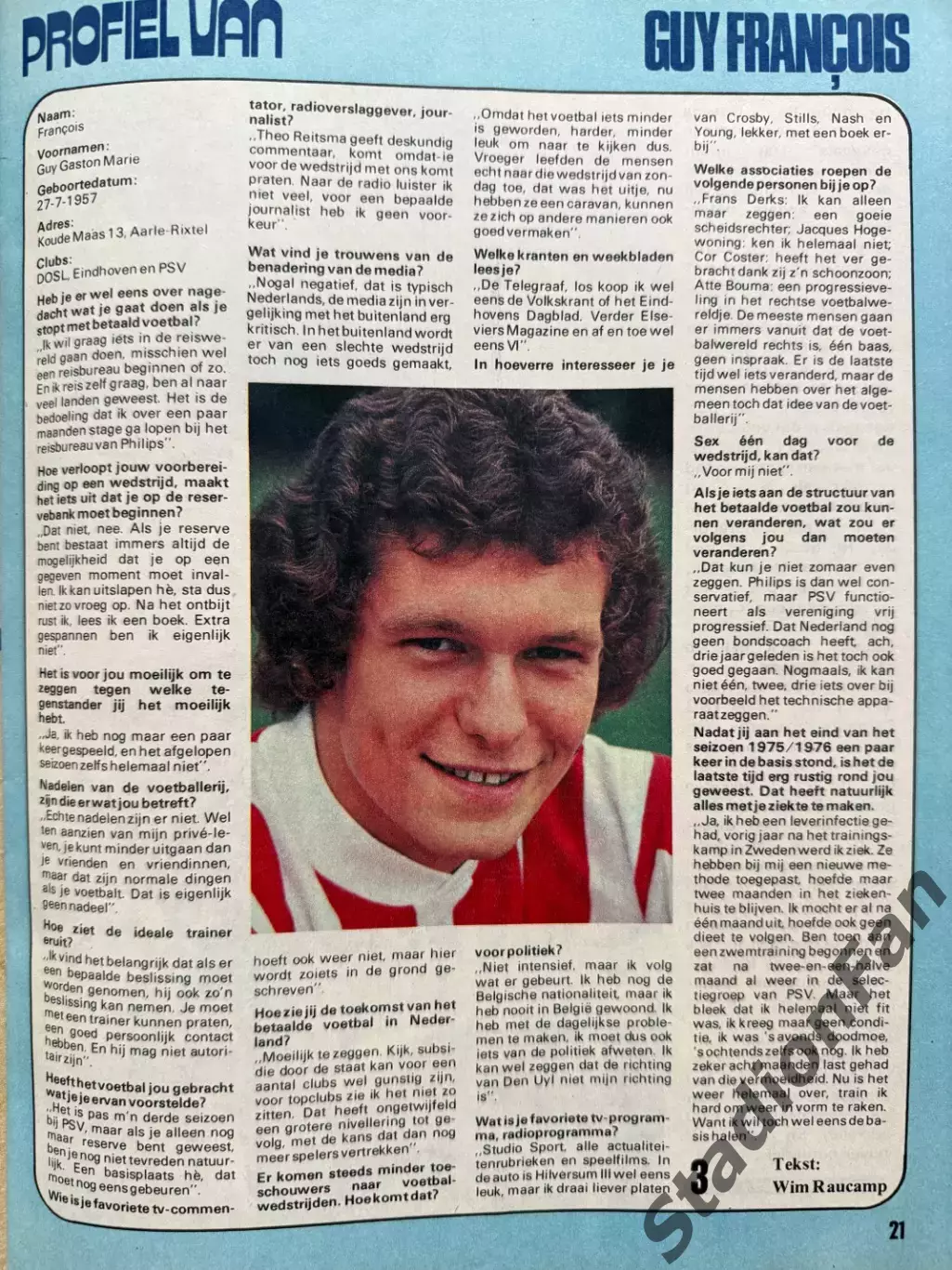 2 журнала Voetbal nr.34,49 - 1977 7