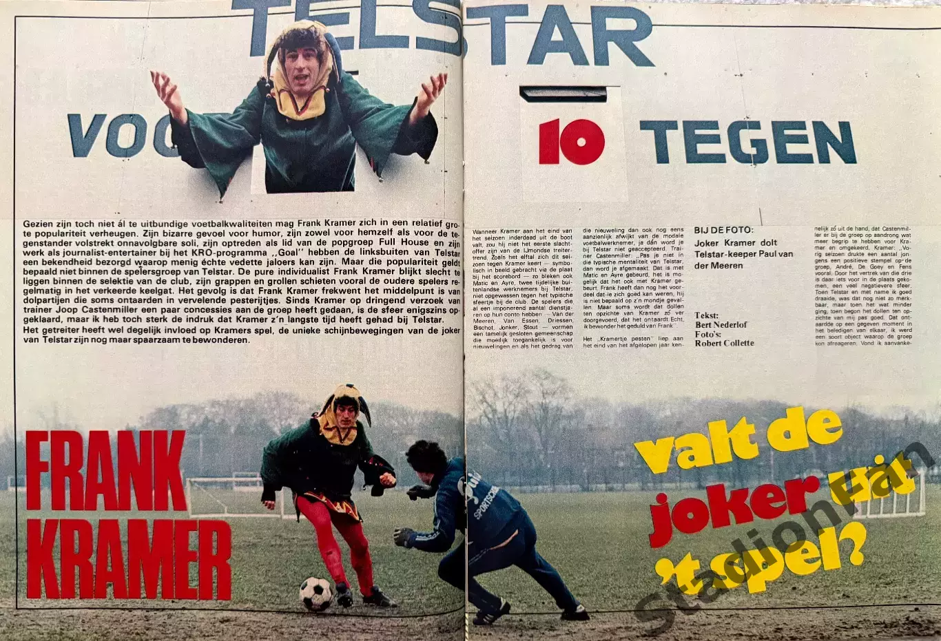 2 журнала Voetbal nr.10,23 - 1977 1