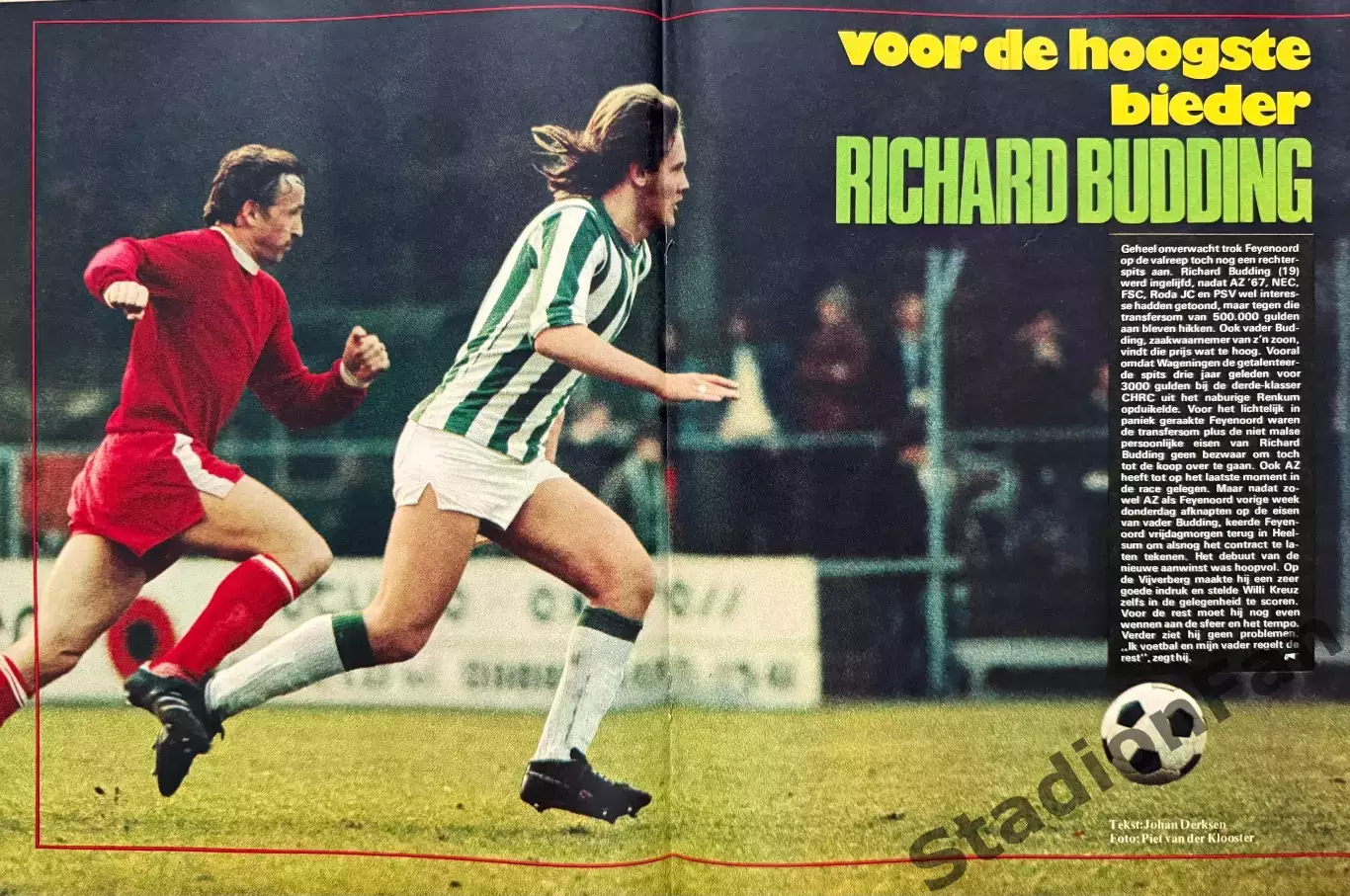 2 журнала Voetbal nr.10,23 - 1977 2
