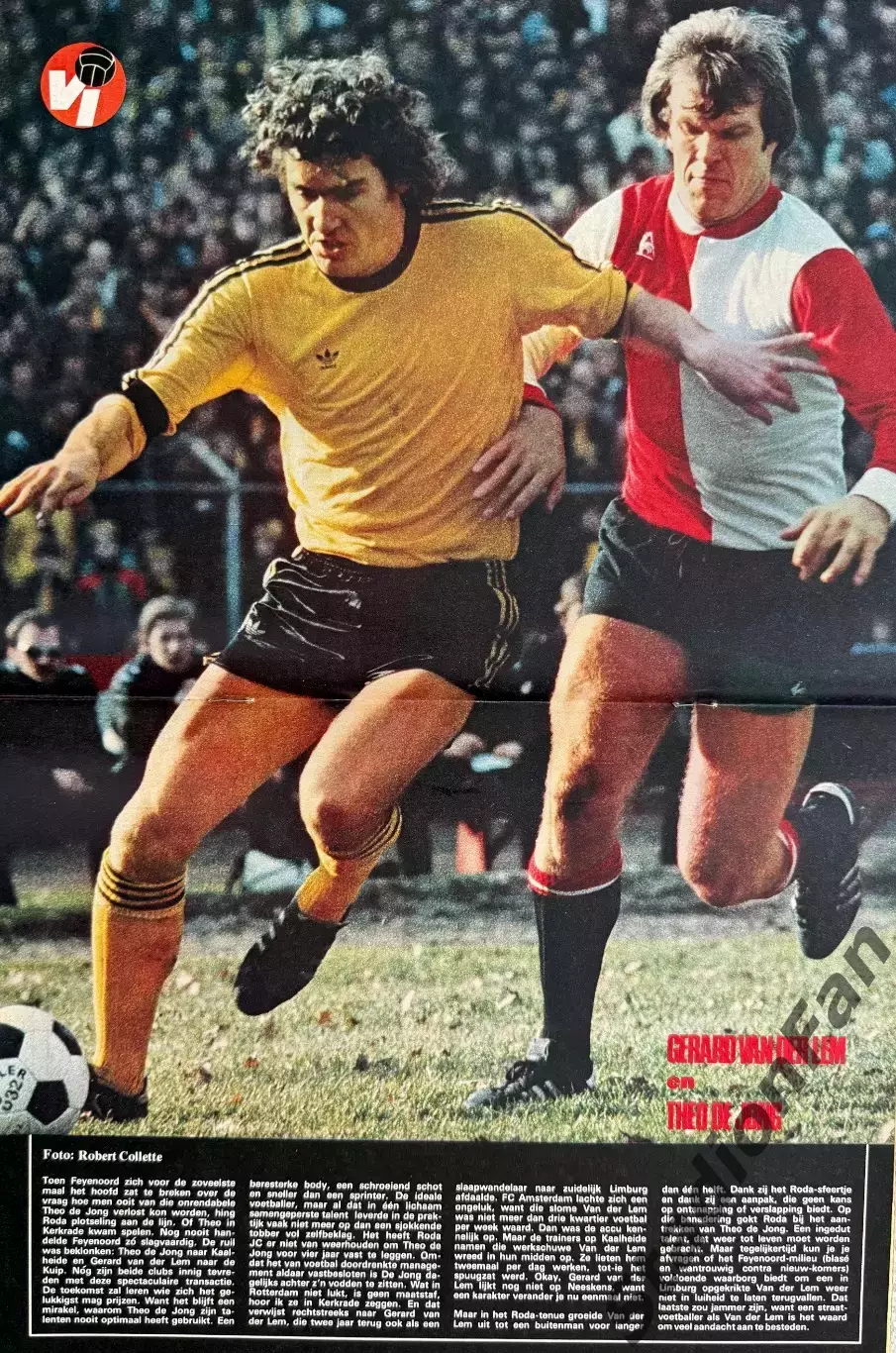 2 журнала Voetbal nr.10,23 - 1977 5