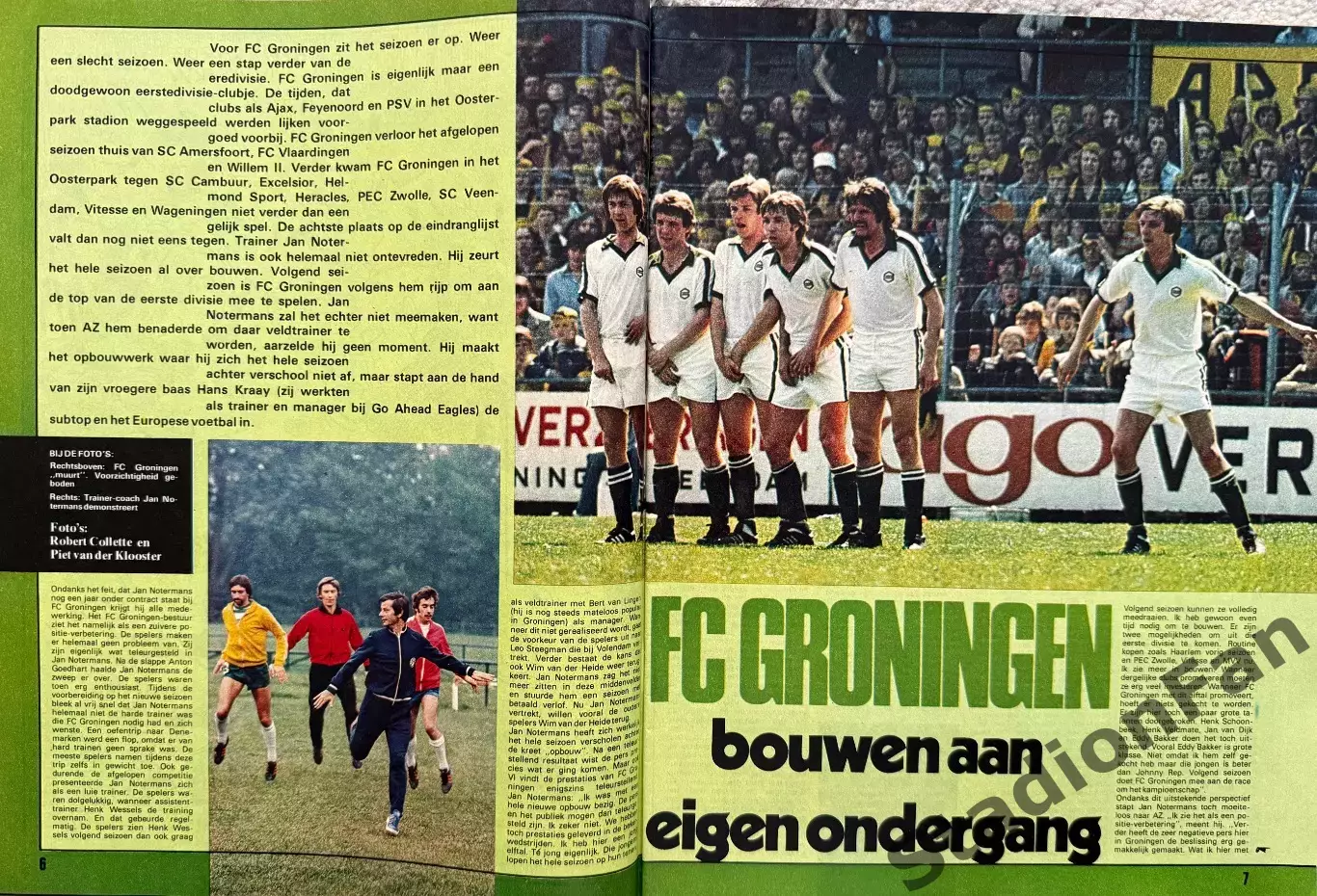2 журнала Voetbal nr.10,23 - 1977 6