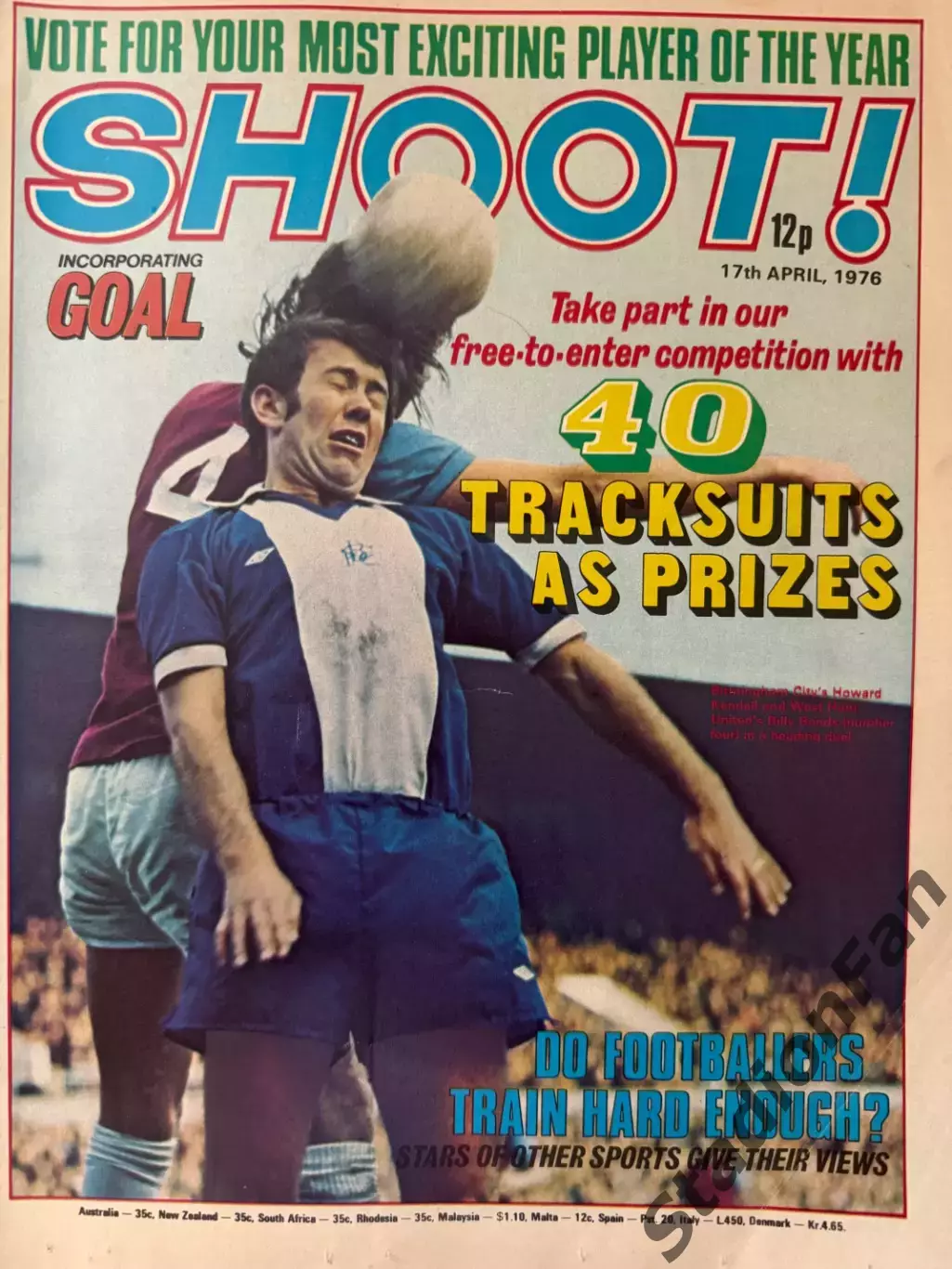 Журнал SHOOT! - 1976, 17 April
