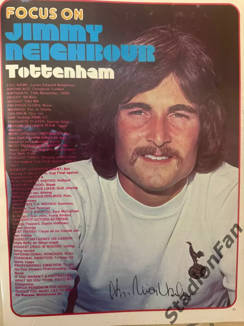 Журнал SHOOT! - 1976, 19 June 4