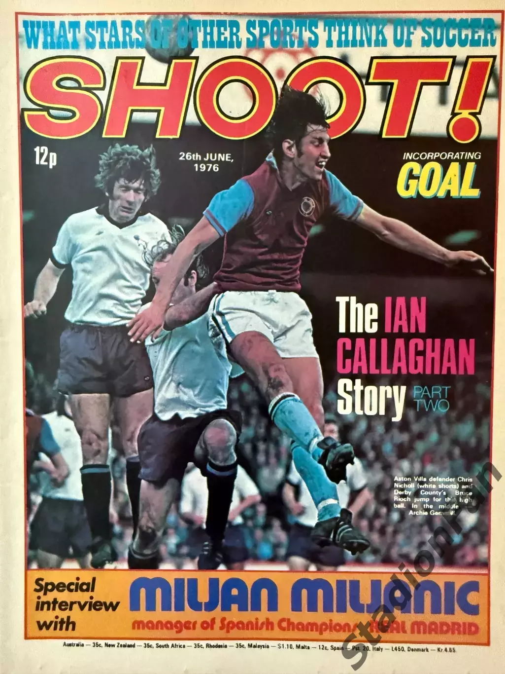 Журнал SHOOT! - 1976, 26 June