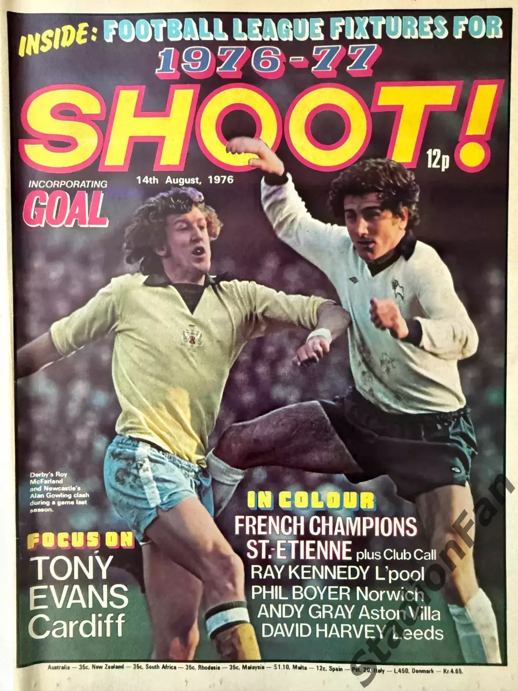 Журнал SHOOT! - 1976, 14 August