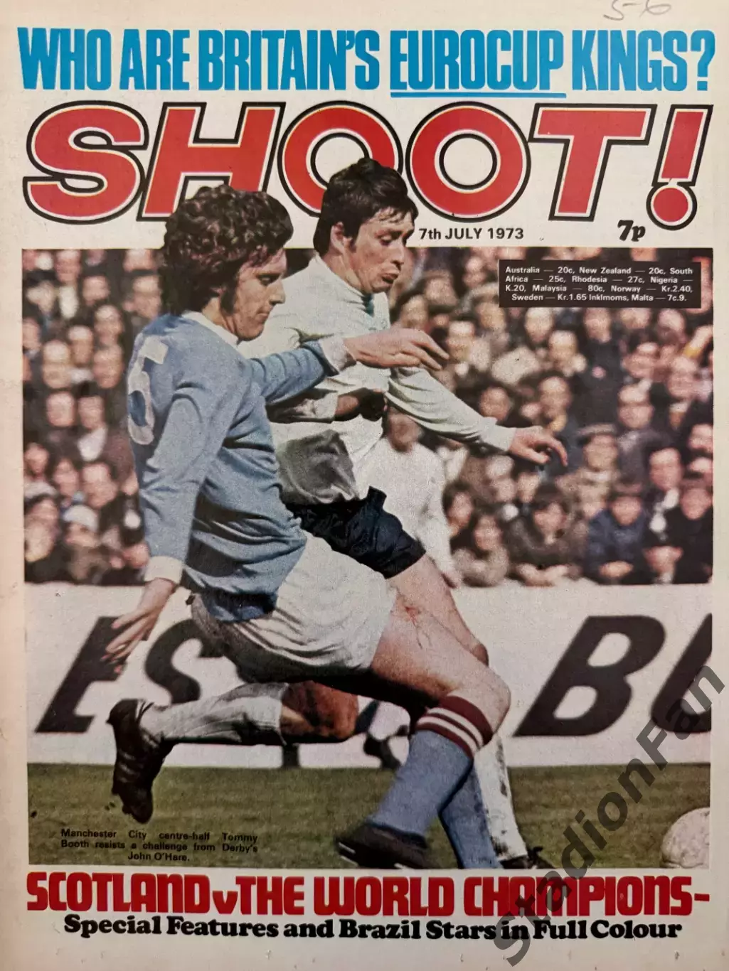 Журнал SHOOT! - 1973, July 7