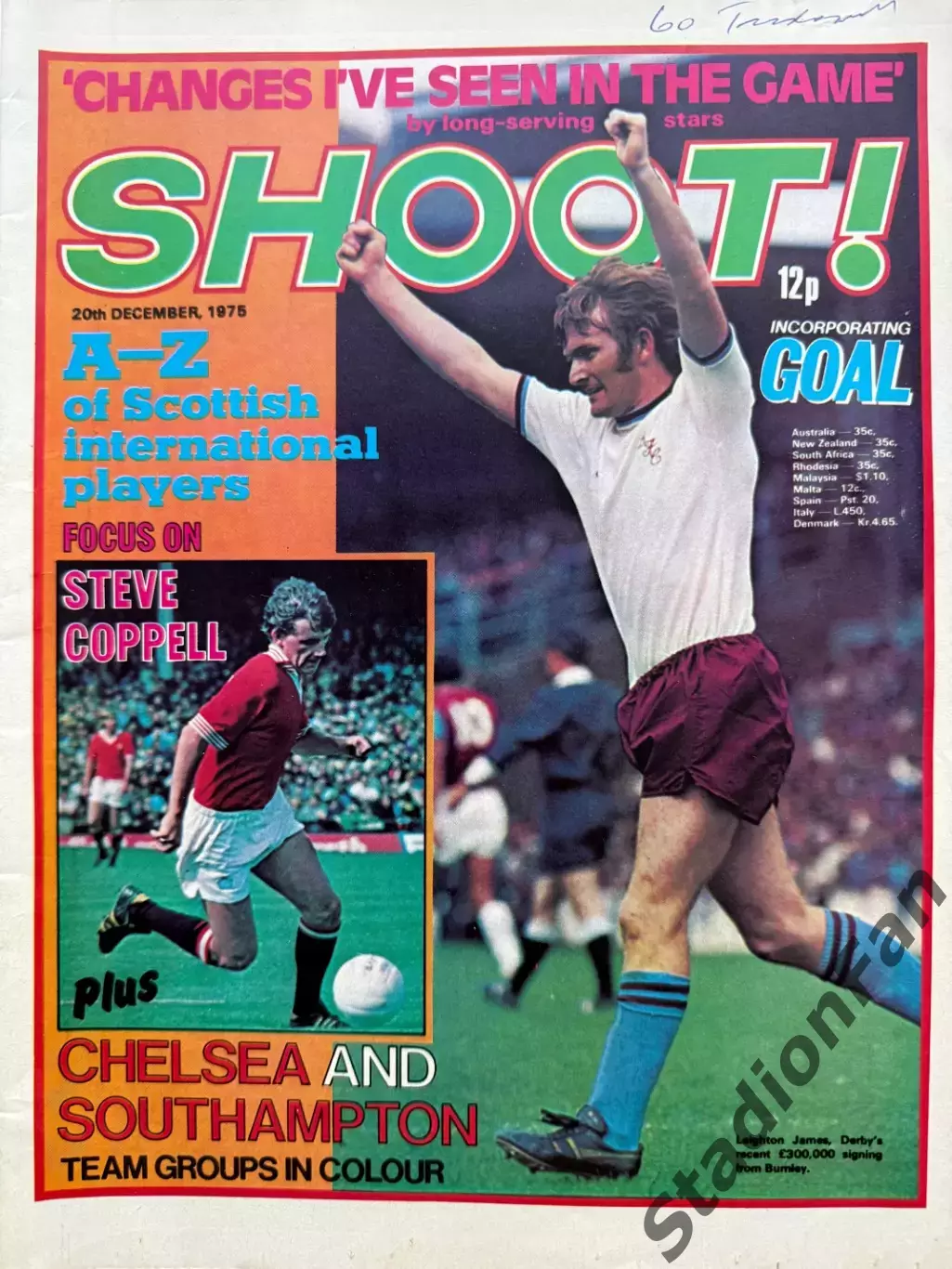 Журнал SHOOT! - 1975, December 20