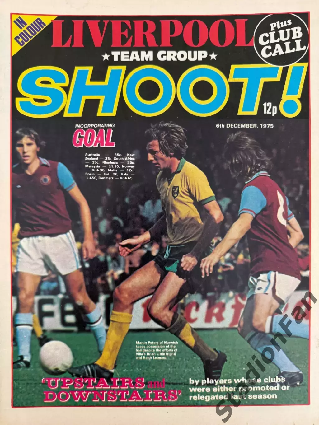 Журнал SHOOT! - 1975, December 6