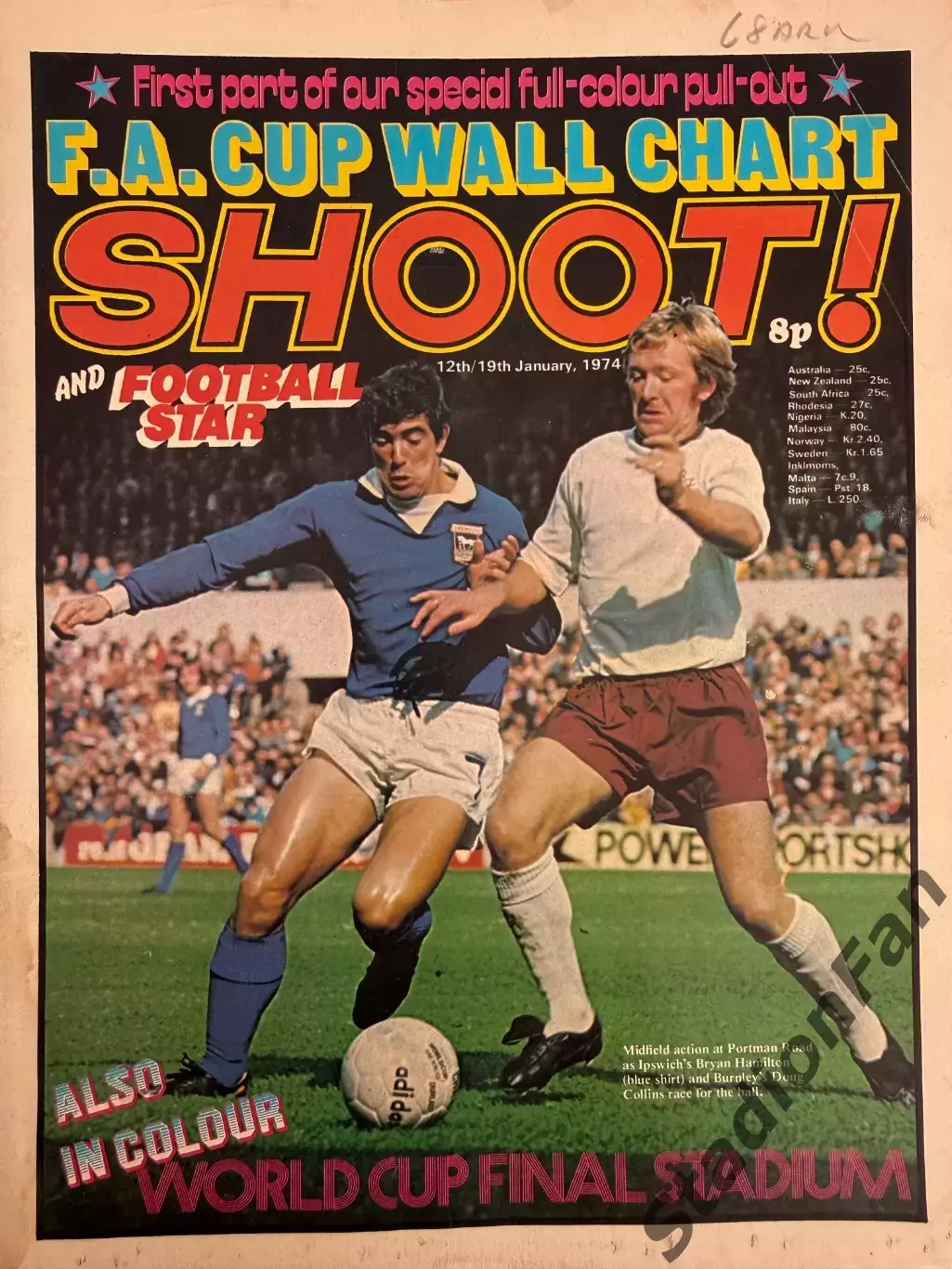 Журнал SHOOT! - 1974, January 12-19
