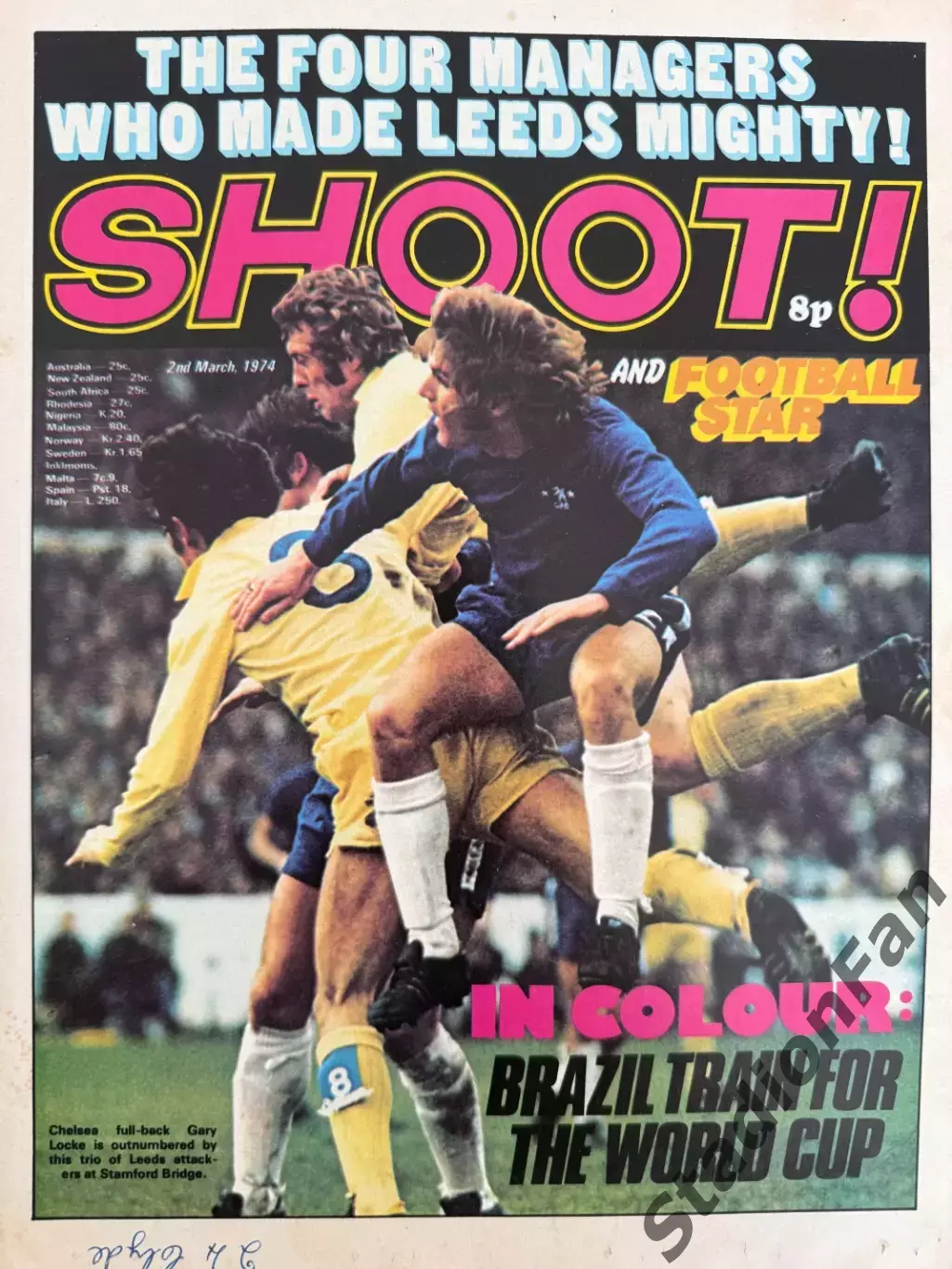 Журнал SHOOT! - 1974, March 2
