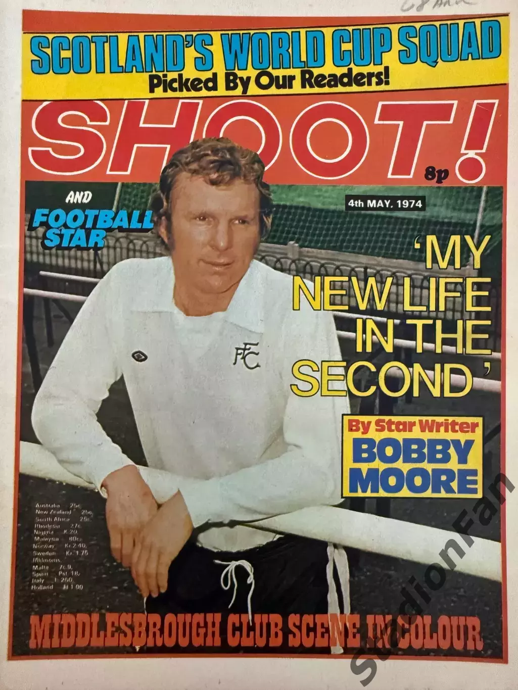 Журнал SHOOT! - 1974, May 4