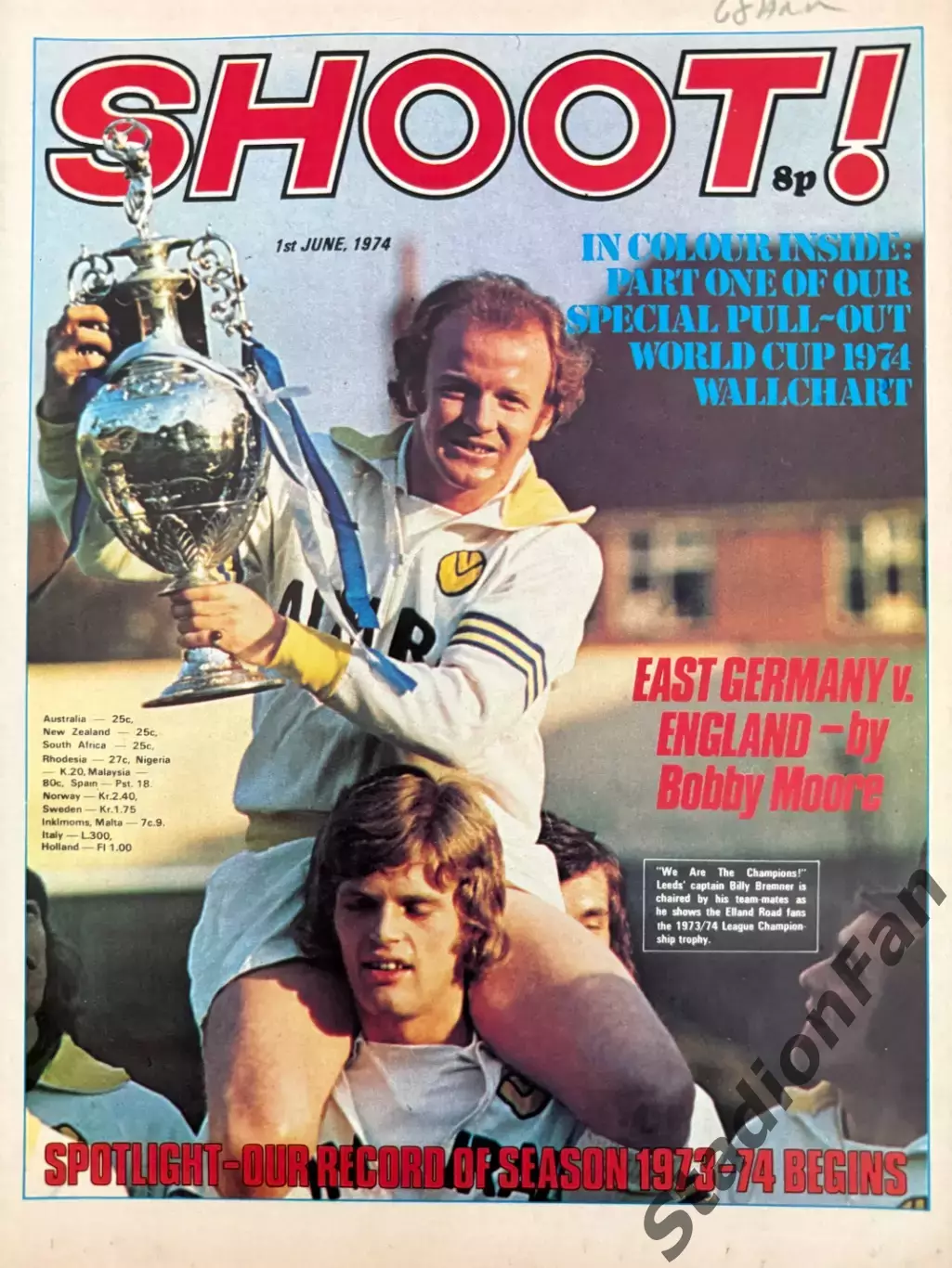 Журнал SHOOT! - 1974, June 1