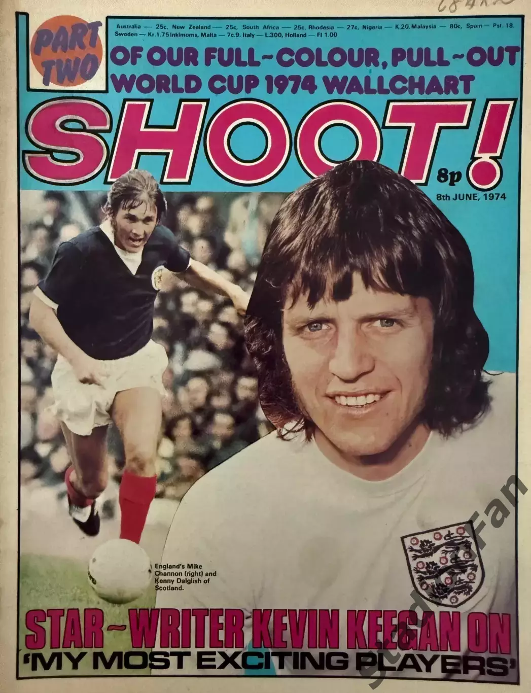 Журнал SHOOT! - 1974, June 8