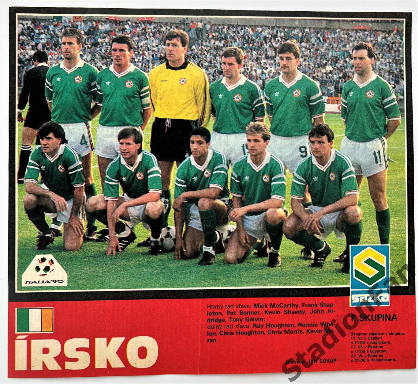 Постер из журнала Start - IRSKO 1990