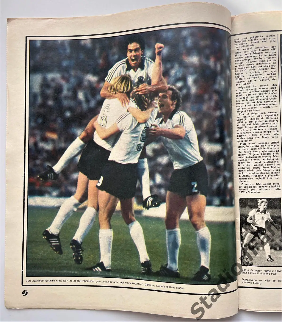 Журнал STADION №28 за 1980 год. 1