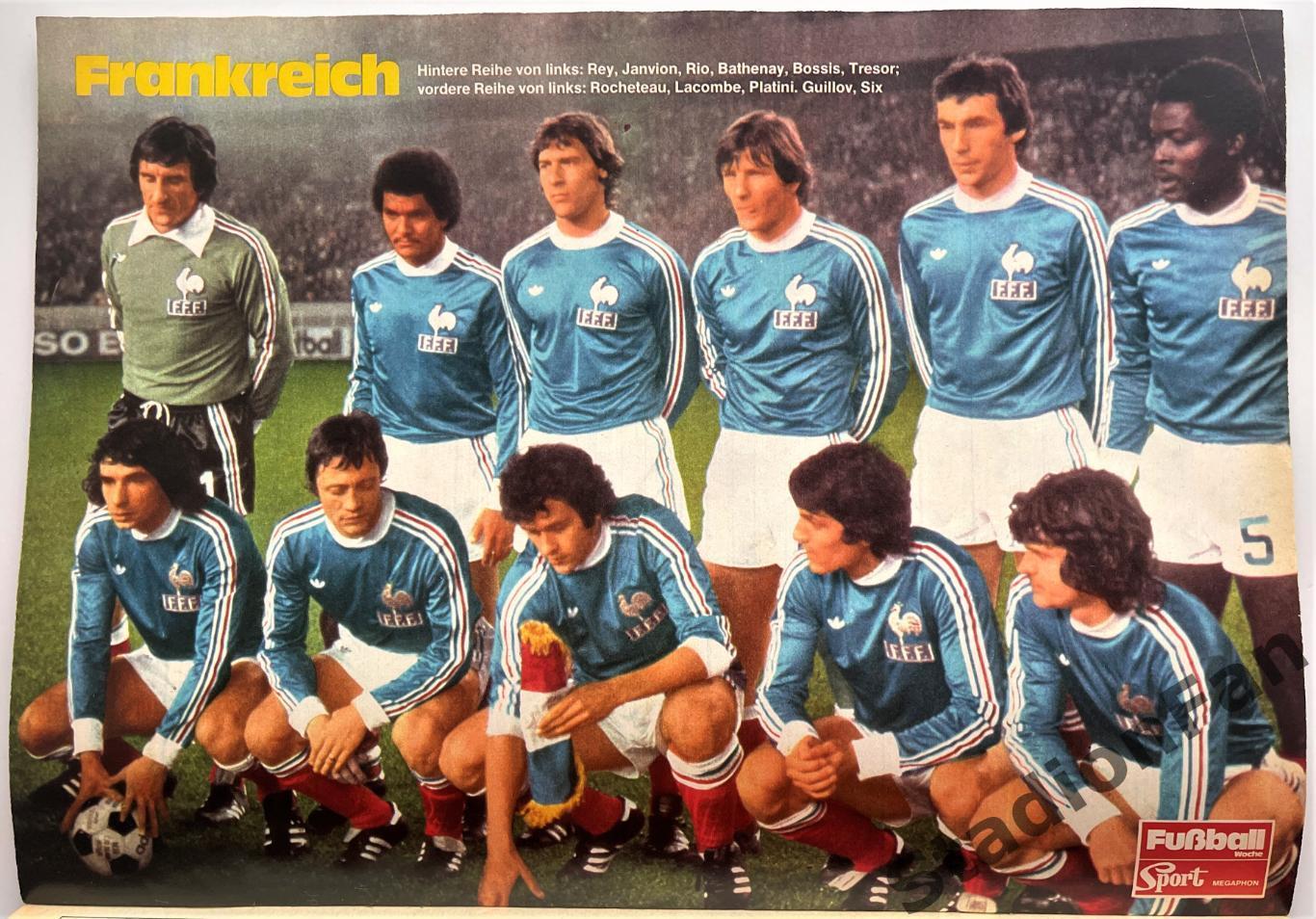Журнал FUSSBALL WOCHE - ARGENTINA`78 WM. 3