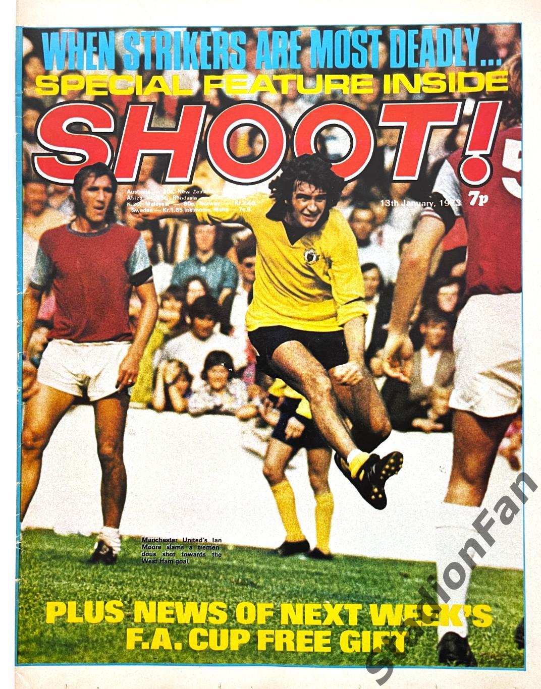 Журнал SHOOT! - 1973 год, от 13 января.