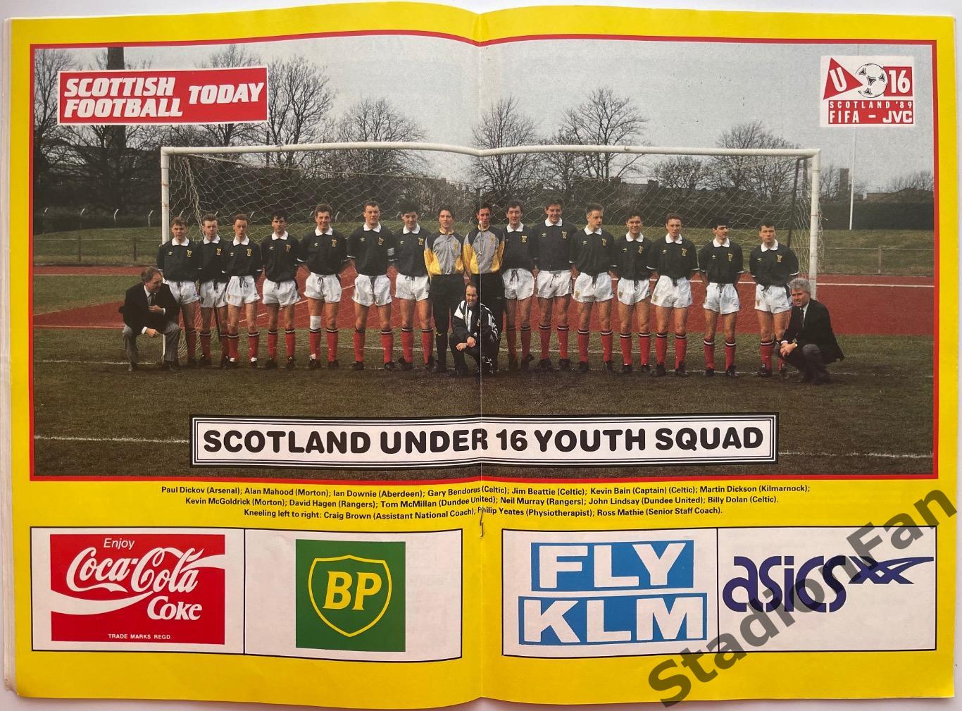 Журнал Scottish Football Today - June 1989. 4
