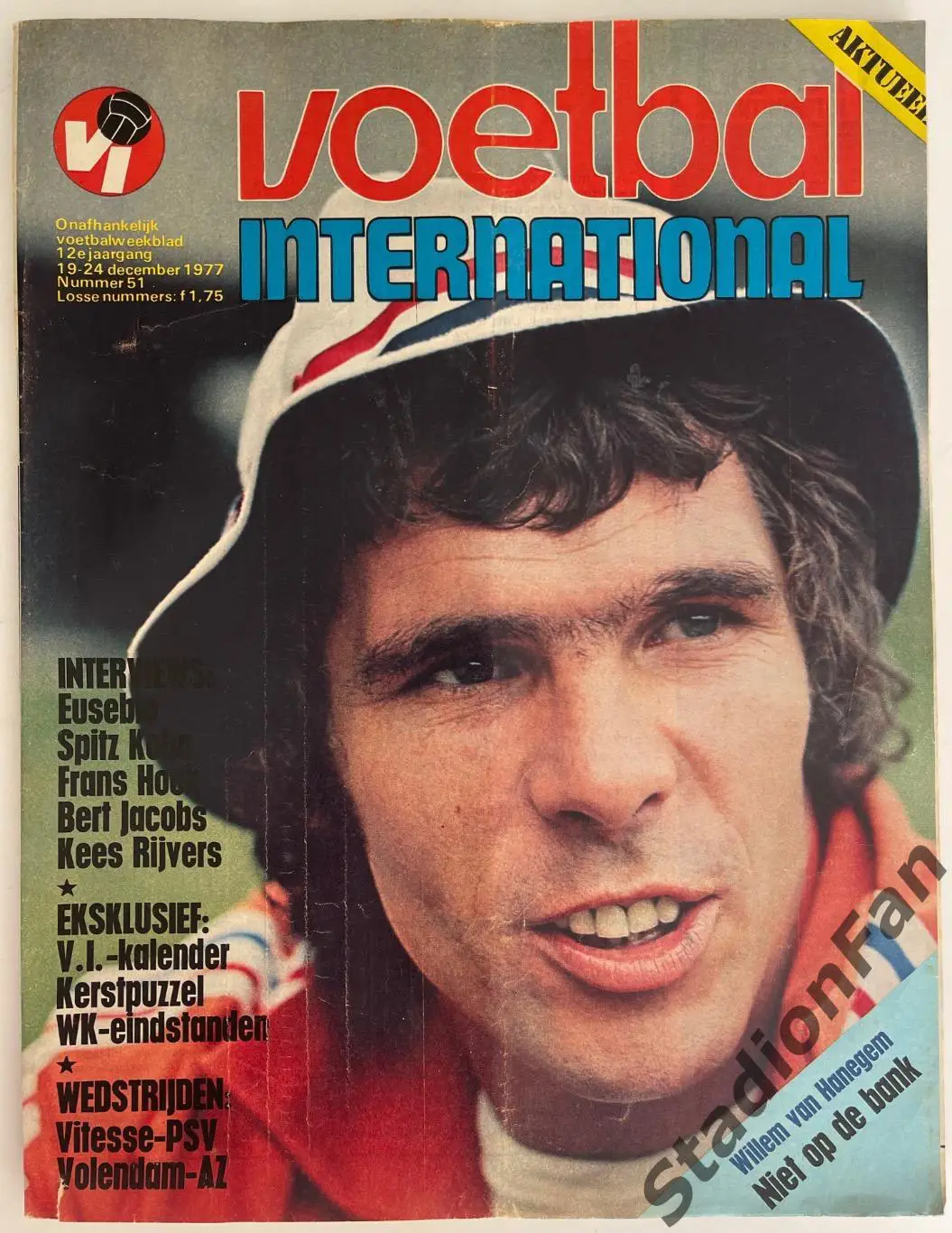 Журнал Voetbal nr.51 - 1977 год.