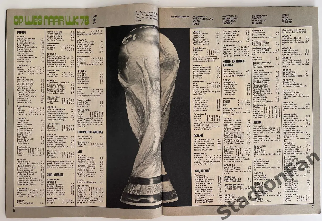 Журнал Voetbal nr.51 - 1977 год. 1