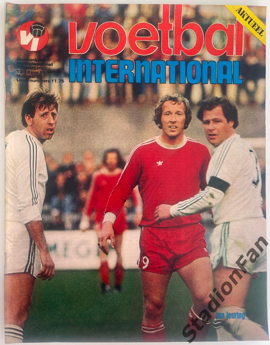 Журнал Voetbal nr.24 - 1977 год.