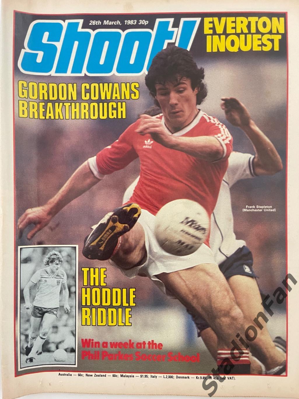Журнал SHOOT! - 1983 год, 26 марта.